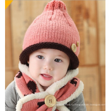 Шерстяная модная зимняя шапка для мальчиков